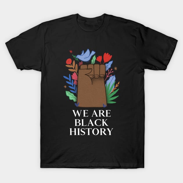 I am black history T-Shirt by Tip Top Tee's